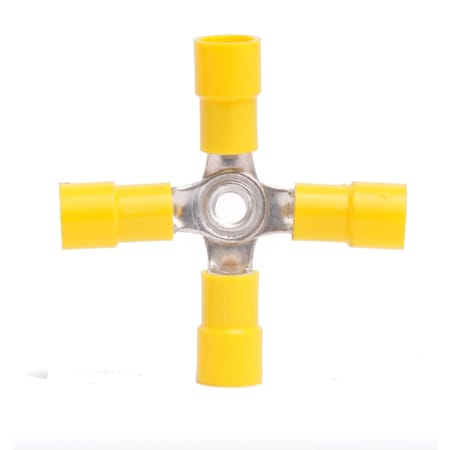 Hillsdale Terminal Wire Connector, 10 AWG Max, Vinyl Insulation, 250 PK 50450